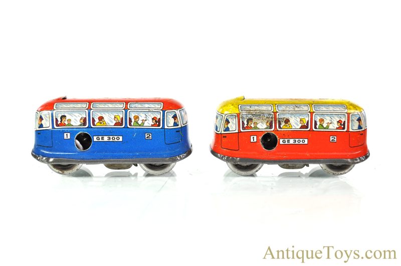 Technofix Plastic & Tin Lithographed Windup "Rocky Mountain Train" in Box German Toy <FONT COLOR="ff000 ">*SOLD*</font> - Image 8