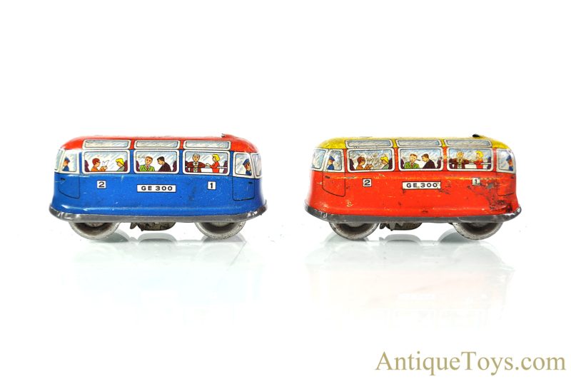 Technofix Plastic & Tin Lithographed Windup "Rocky Mountain Train" in Box German Toy <FONT COLOR="ff000 ">*SOLD*</font> - Image 9