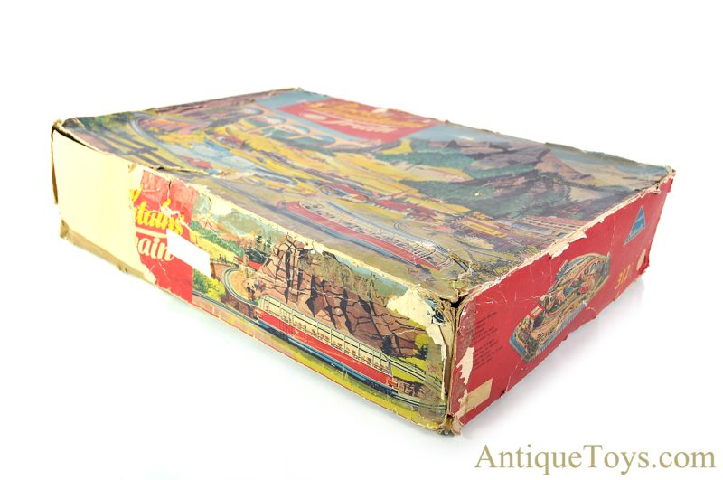 Technofix Plastic & Tin Lithographed Windup "Rocky Mountain Train" in Box German Toy <FONT COLOR="ff000 ">*SOLD*</font> - Image 11