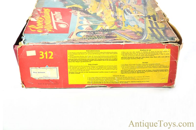 Technofix Plastic & Tin Lithographed Windup "Rocky Mountain Train" in Box German Toy <FONT COLOR="ff000 ">*SOLD*</font> - Image 14