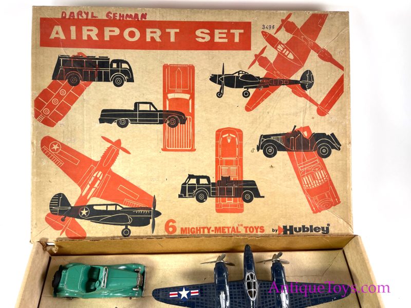 Hubley #49 Mighty Metal Airport Set in Box <FONT COLOR="ff000 ">*SOLD*</font> - Image 12
