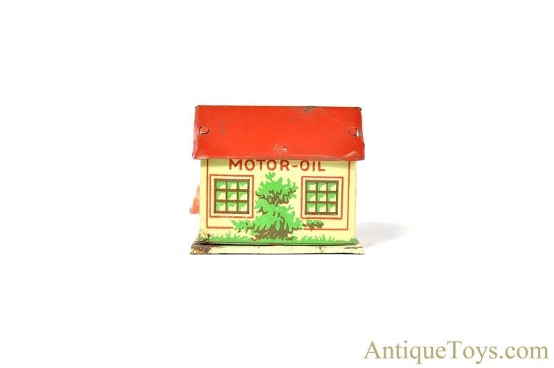 German Tin Lithographed Esso Gas Station Benzol Gasoline Tank Station <FONT COLOR="ff000 ">*SOLD*</font> - Image 5