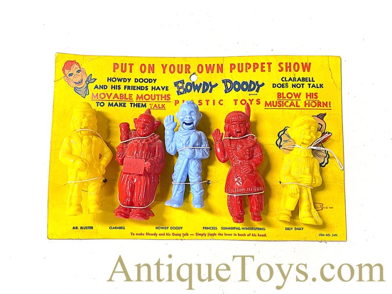 Tee-Vee Toys Inc. Plastic Howdy Doody Puppet Show Set on Display Card <FONT COLOR="ff000 ">*SOLD*</font> - Image 2