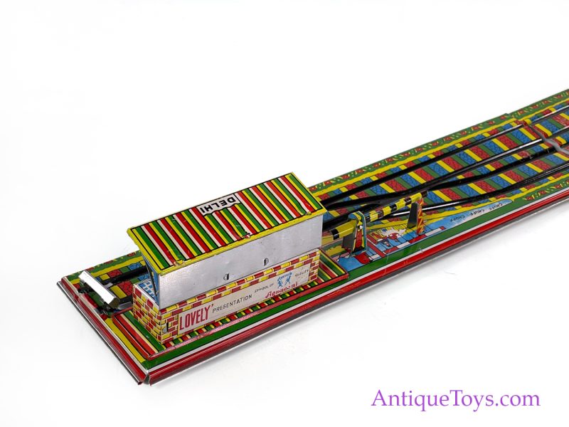 Aepacoal Toys Tin Lithographed Windup Local Shuttle Train in Box Made in India for Sale <FONT COLOR="ff000 ">*SOLD*</font> - Image 6