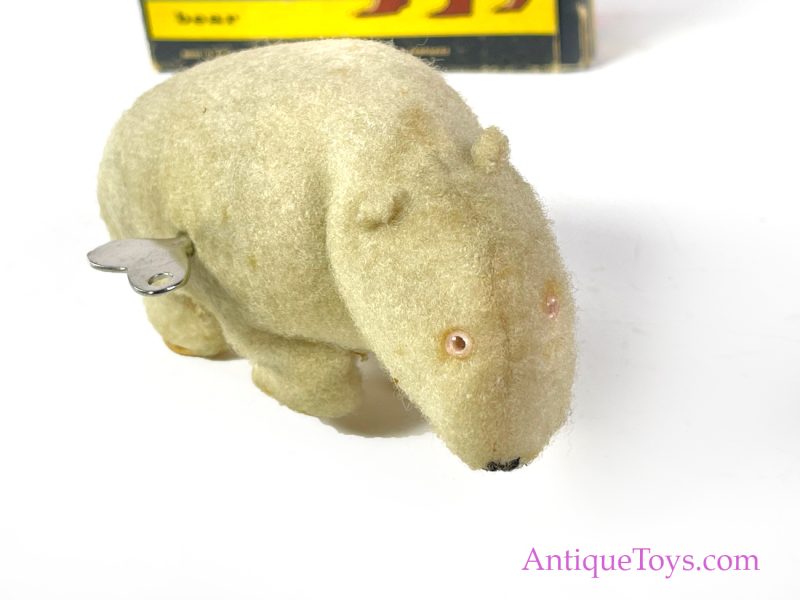 Tri-ang Minic Windup Polar Bear in Box for Sale - Image 5
