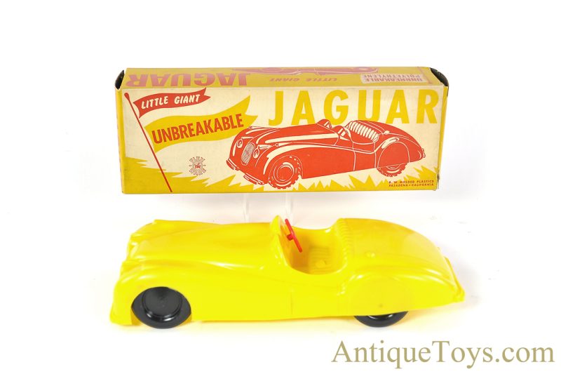 B.W. Molded Plastics Polyethylene "Little Giant Unbreakable Jaguar" in Box <FONT COLOR="ff000 ">*SOLD*</font>