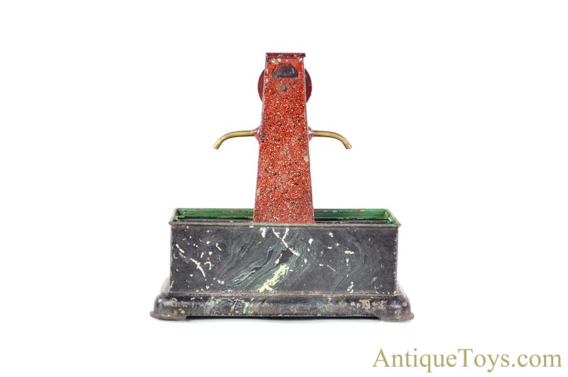 Carette ca. 1911 Tin Hand Painted 197/00 Water Well Fountain Steam Toy Accessory <FONT COLOR="ff000 ">*SOLD*</font> - Image 2
