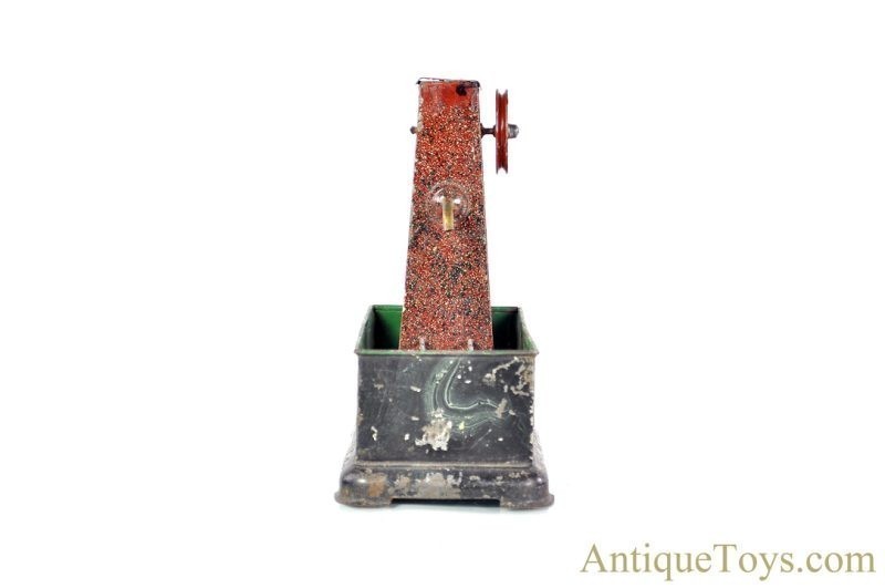 Carette ca. 1911 Tin Hand Painted 197/00 Water Well Fountain Steam Toy Accessory <FONT COLOR="ff000 ">*SOLD*</font> - Image 4