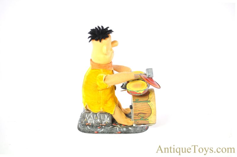 Frankonia Tin Lithographed Battery Operated "Fred Flintstone" Bedrock Band" & Linemar/Marx Wilma Flintstone Windup Tricycle for Sale <FONT COLOR="ff000 ">*SOLD*</font> - Image 2