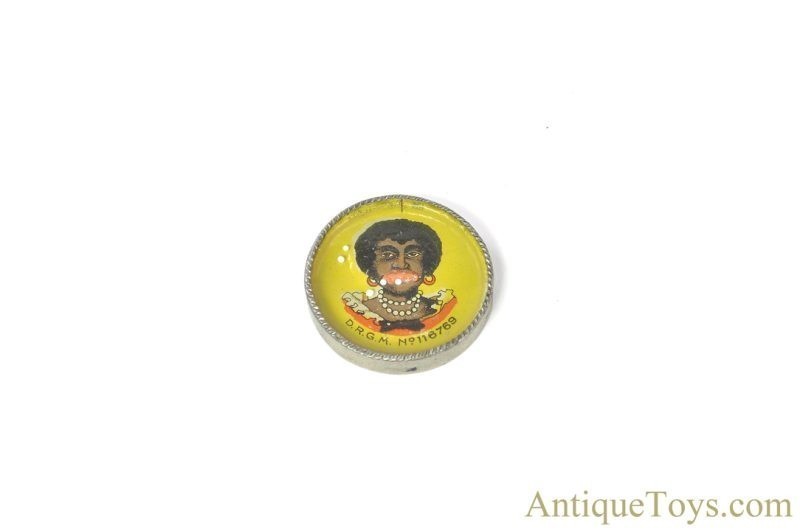 German Made Tin Lithographed Advertising Promo Puzzle Game Ed. Swisler's Grand Rapids Black Americana Toy <FONT COLOR="ff000 ">*SOLD*</font> - Image 2