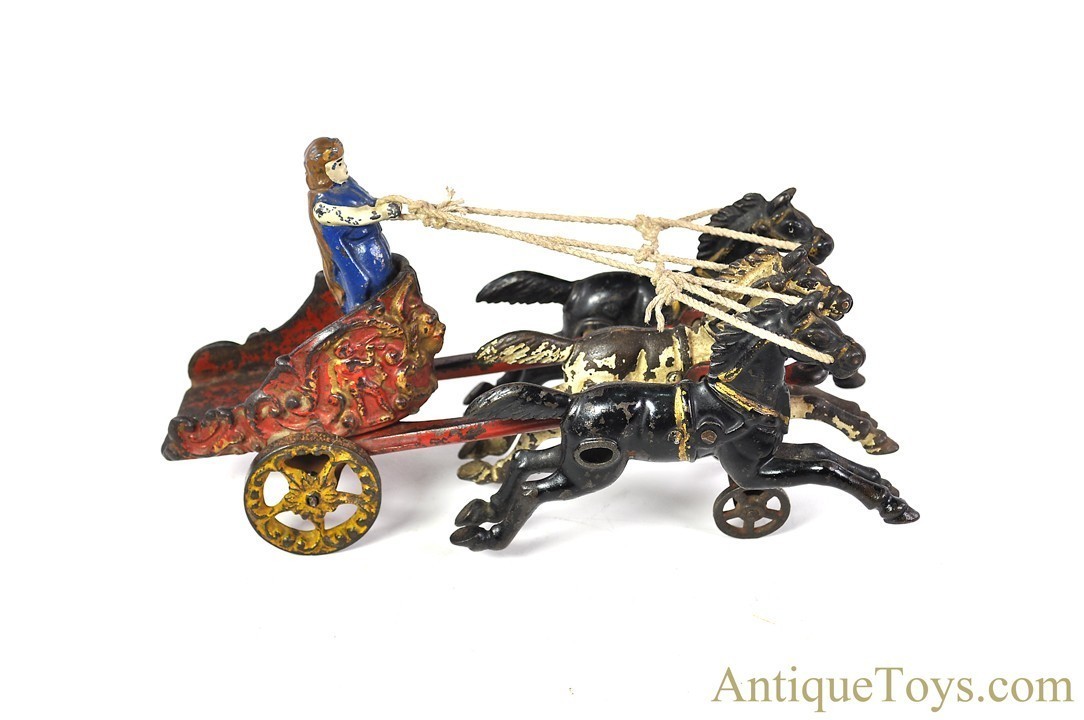 Hubley ca. 1910's Cast Iron #704 Horse Drawn Royal Circus Chariot <FONT COLOR="ff000 ">*SOLD*</font> - Image 2