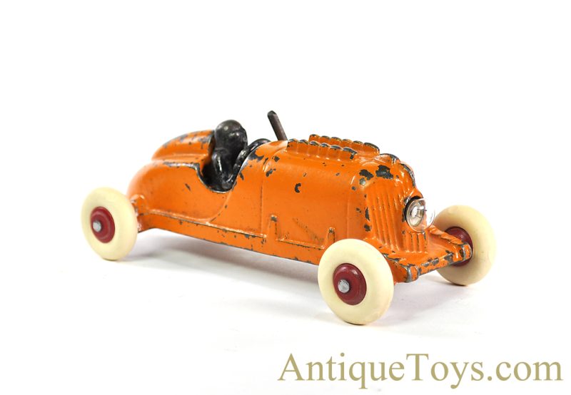 Hubley Cast Iron Orange Battery Headlight Racer <FONT COLOR="ff000 ">*SOLD*</font> - Image 6