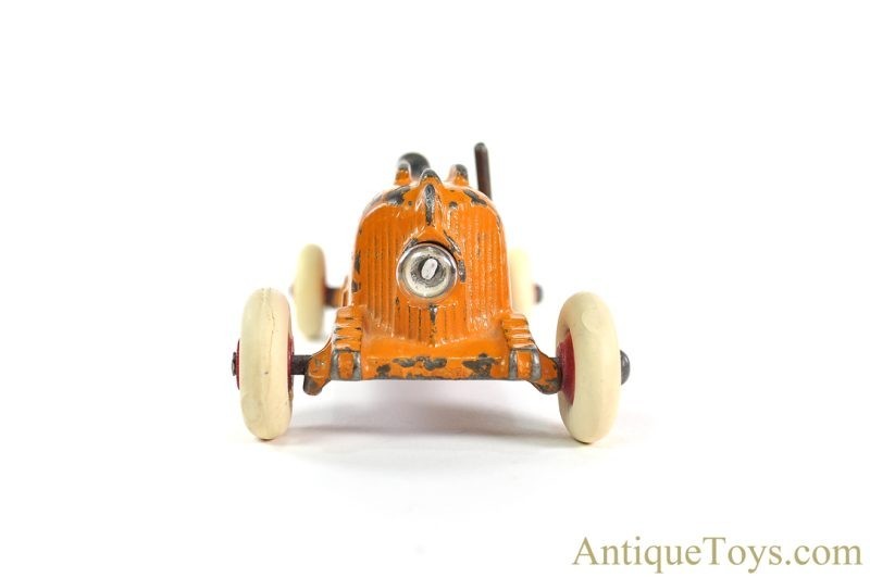Hubley Cast Iron Orange Battery Headlight Racer <FONT COLOR="ff000 ">*SOLD*</font> - Image 4
