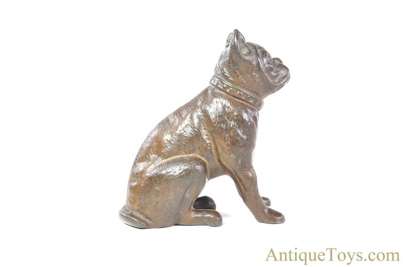 Hubley Cast Iron No. 826 Boxer Bulldog "Dog Bank" Still Penny Coin Bank <FONT COLOR="ff000 ">*SOLD*</font> - Image 2