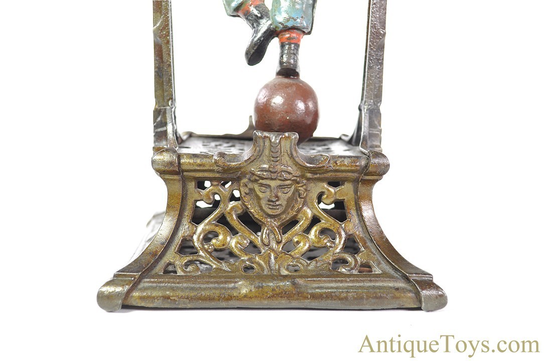 J. Barton Smith Co. Cast Iron “Boy on Trapeze” or “French's