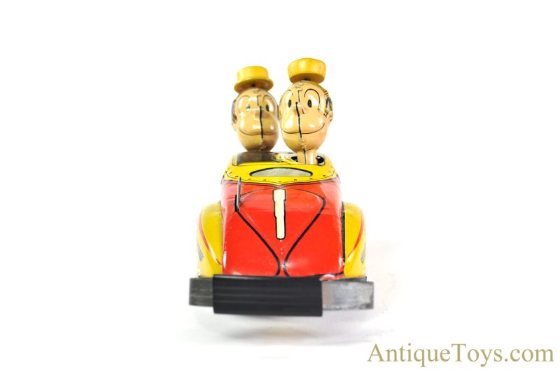 Marx ca. 1935 Tin Lithographed Windup "Blondie's Jalopy" Dagwood & Alexander Car <FONT COLOR="ff000 ">*SOLD*</font> - Image 6