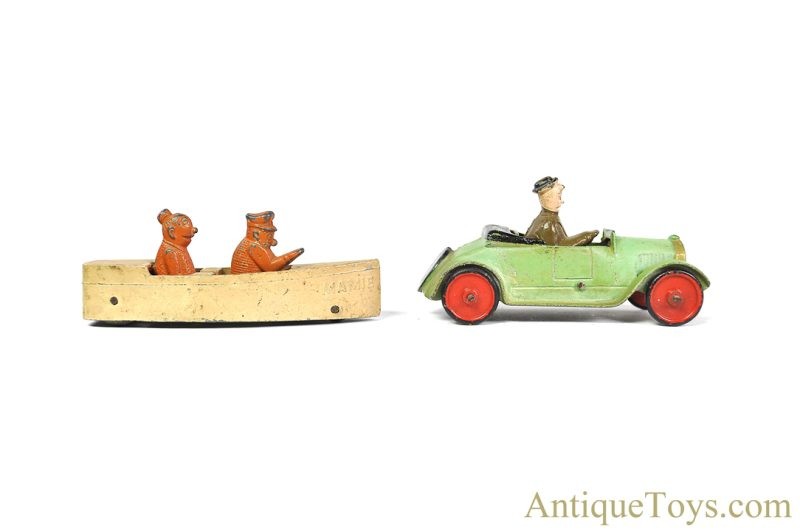 TootsieToy Playtime Toys Diecast Funnies Set of 5 (Uncle Willie Mamie, Uncle Walt, Andy Gump, Moon Mullins KO) Vehicles <FONT COLOR="ff000 ">*SOLD*</font> - Image 5
