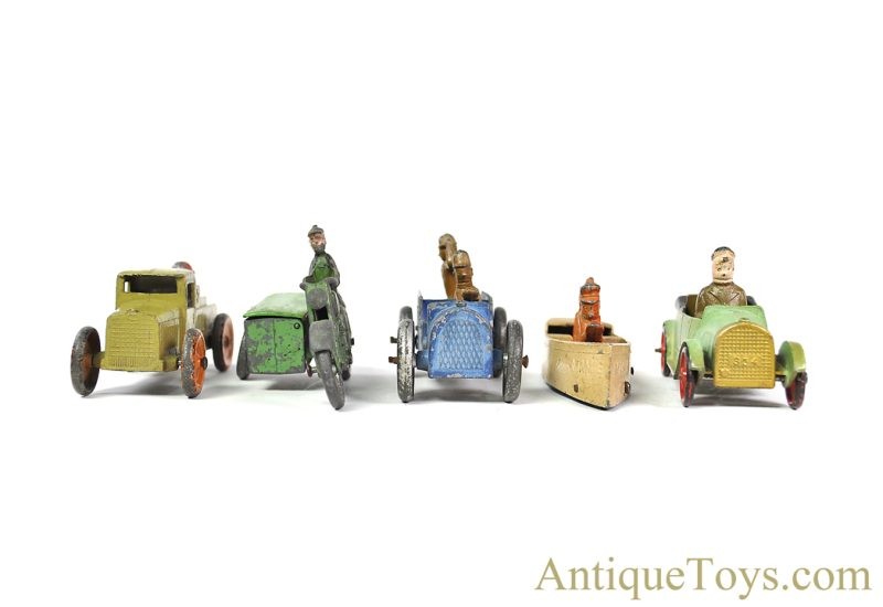 TootsieToy Playtime Toys Diecast Funnies Set of 5 (Uncle Willie Mamie, Uncle Walt, Andy Gump, Moon Mullins KO) Vehicles <FONT COLOR="ff000 ">*SOLD*</font> - Image 3