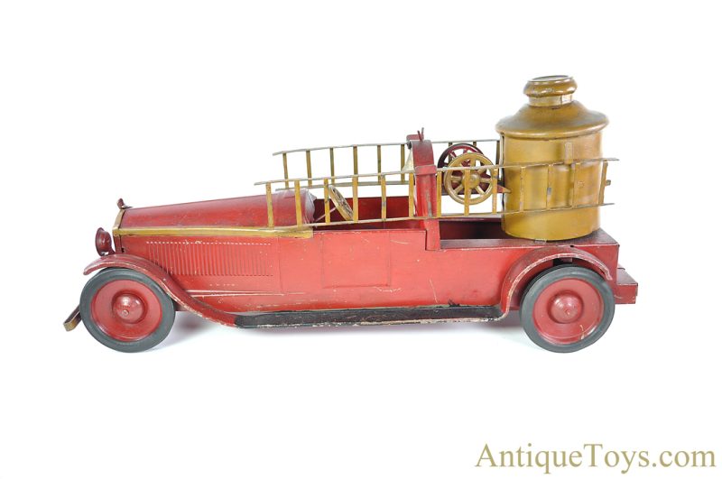 Turner Toys Pressed Steel Packard Fire Engine Pumper Ladder Truck for Sale <FONT COLOR="ff000 ">*SOLD*</font> - Image 2