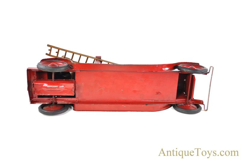 Turner Toys Pressed Steel Packard Fire Engine Pumper Ladder Truck for Sale <FONT COLOR="ff000 ">*SOLD*</font> - Image 3
