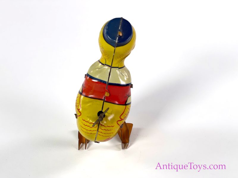 J. Chein Tin Lithographed Windup #102 Walking “Donald” Duck Toy for Sale - Image 4