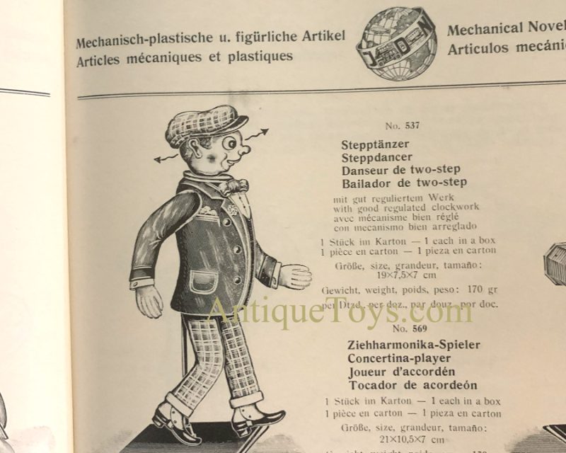 ESSDEE/Johann Distler (J.D.N.) Tin Lithographed Windup "Crazy Car" German Toy <FONT COLOR="ff000 ">*SOLD*</font> - Image 13
