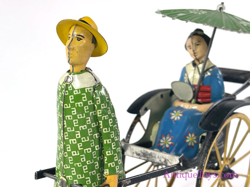 Lehmann Tin Lithographed Windup "Mikado" with Box <FONT COLOR="ff000 ">*SOLD*</font> - Image 9