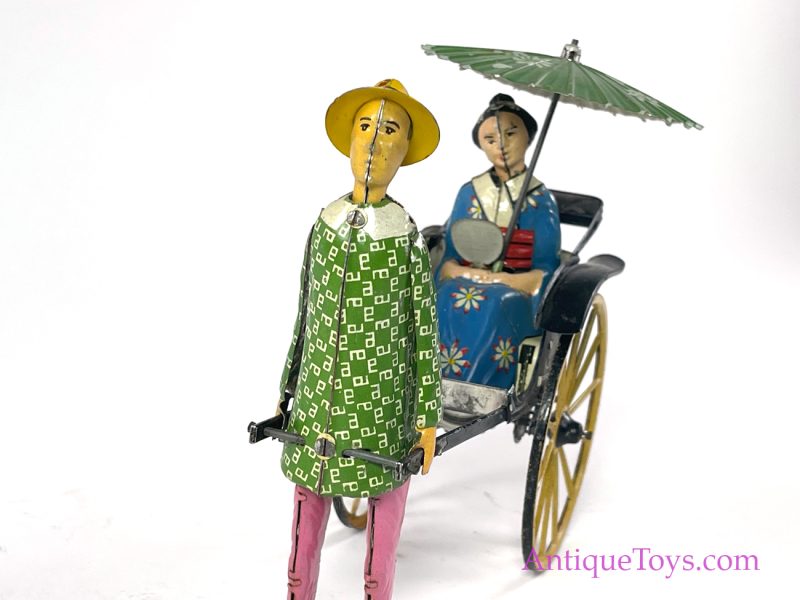 Lehmann Tin Lithographed Windup "Mikado" with Box <FONT COLOR="ff000 ">*SOLD*</font> - Image 8