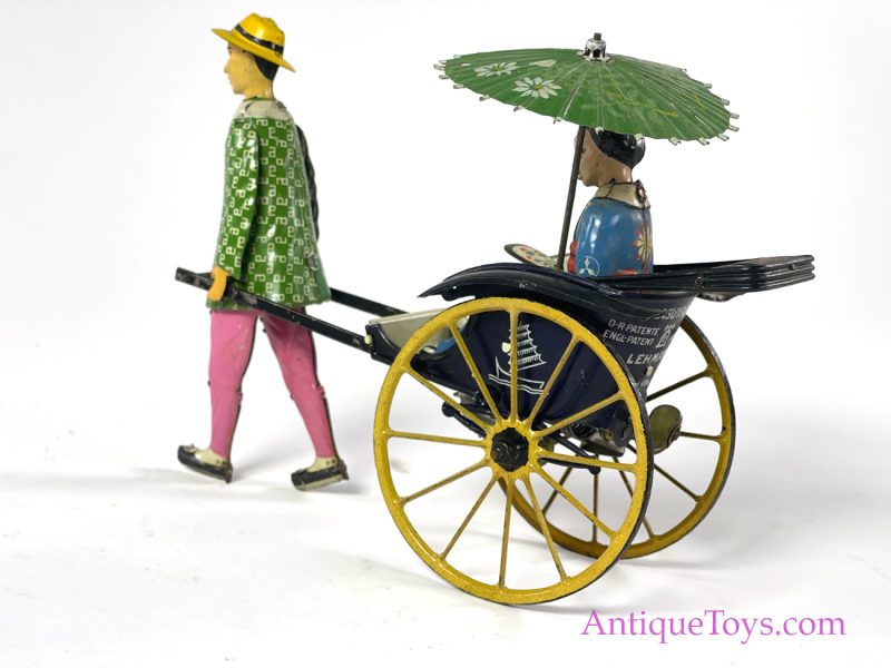 Lehmann Tin Lithographed Windup "Mikado" with Box <FONT COLOR="ff000 ">*SOLD*</font> - Image 7