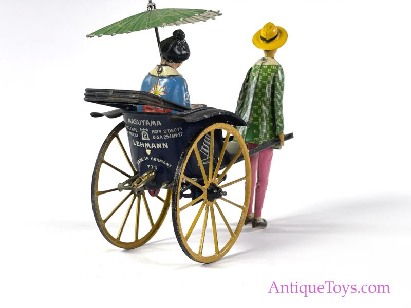 Lehmann Tin Lithographed Windup "Mikado" with Box <FONT COLOR="ff000 ">*SOLD*</font> - Image 6