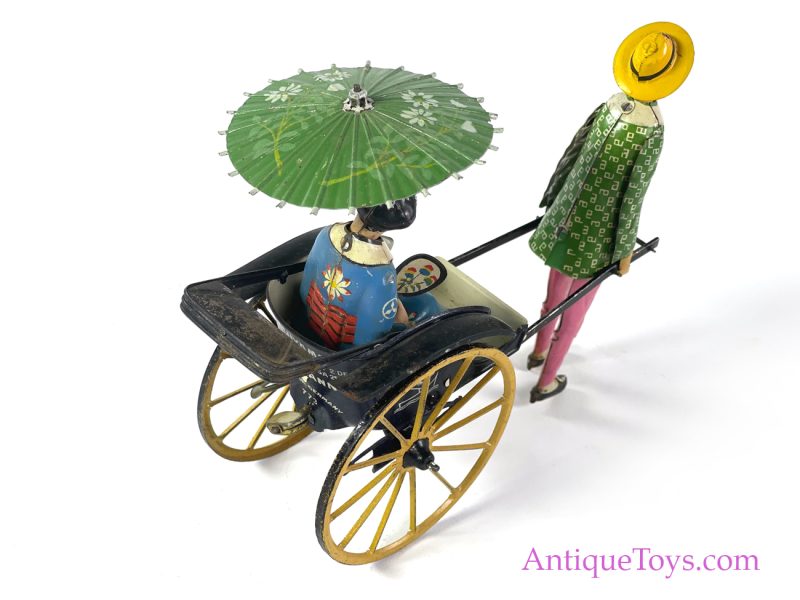 Lehmann Tin Lithographed Windup "Mikado" with Box <FONT COLOR="ff000 ">*SOLD*</font> - Image 5
