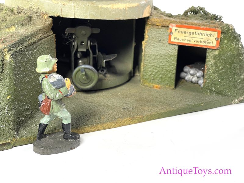 Lineol Model Toys 5/530 Armored Bunker Tower Set <FONT COLOR="ff000 ">*SOLD*</font> - Image 5