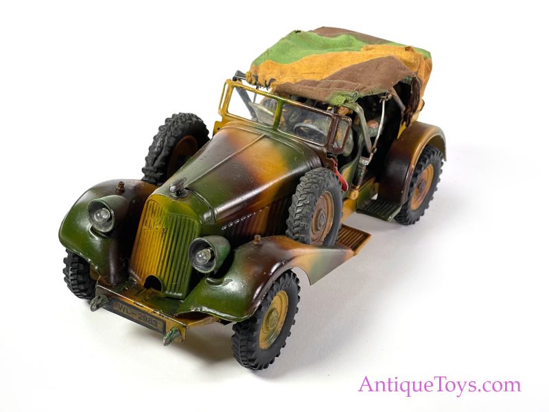 Lineol Model Toys Tin Hand-Painted Windup Staff Car/Kubelwagen <FONT COLOR="ff000 ">*SOLD*</font> - Image 16