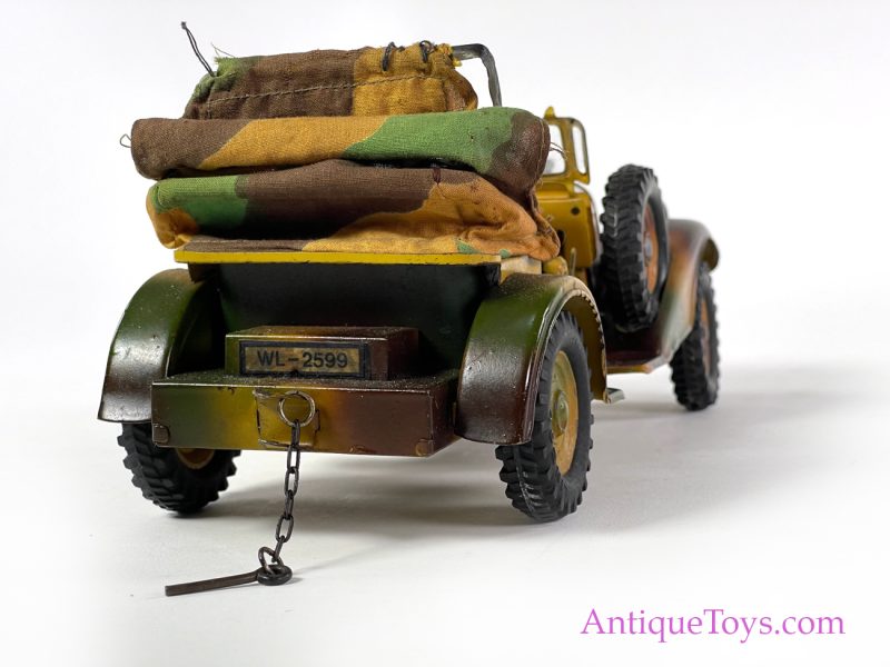 Lineol Model Toys Tin Hand-Painted Windup Staff Car/Kubelwagen <FONT COLOR="ff000 ">*SOLD*</font> - Image 8