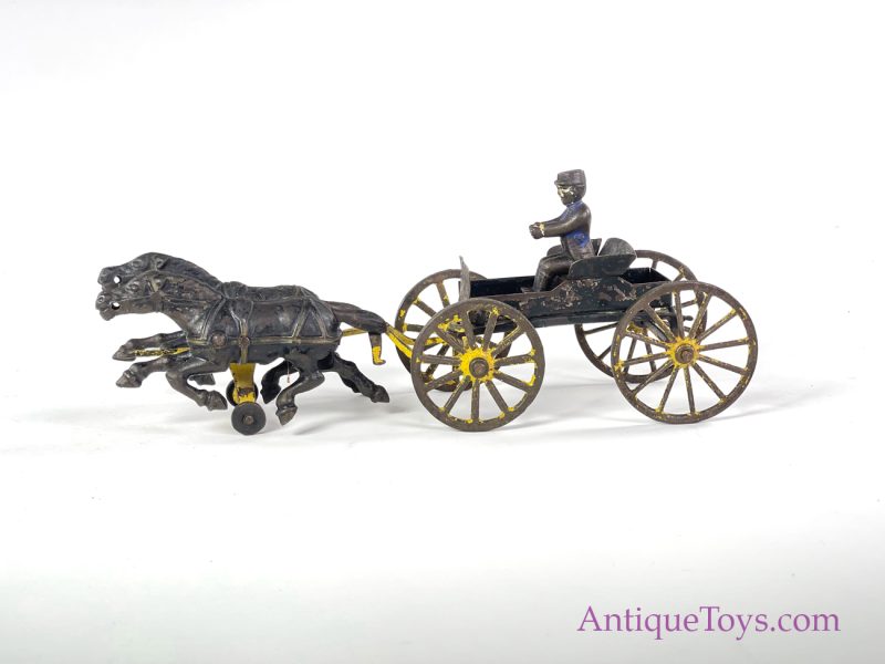 Wilkins Cast Iron Prancing Horse Team <FONT COLOR="ff000 ">*SOLD*</font> - Image 9