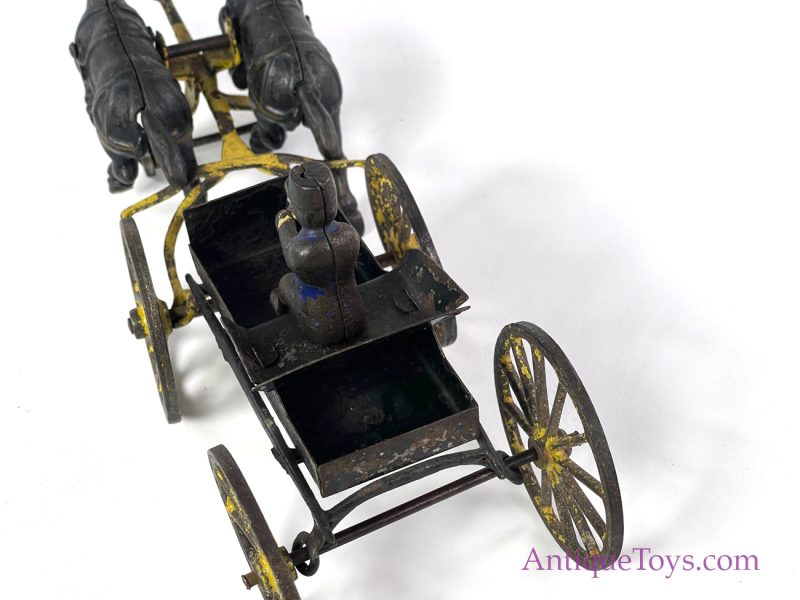 Wilkins Cast Iron Prancing Horse Team <FONT COLOR="ff000 ">*SOLD*</font> - Image 7