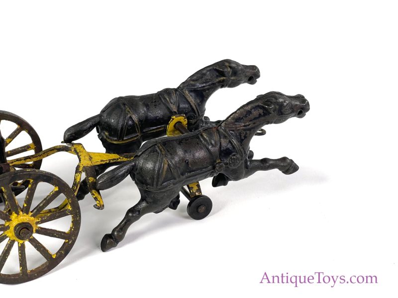 Wilkins Cast Iron Prancing Horse Team <FONT COLOR="ff000 ">*SOLD*</font> - Image 5