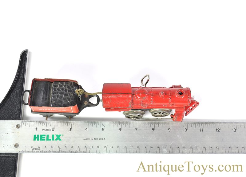 American Flyer Lines Pre-War Cast Iron Windup #37 "Empire Express" O-Gauge Locomotive and Tender <FONT COLOR="ff000 ">*SOLD*</font> - Image 9