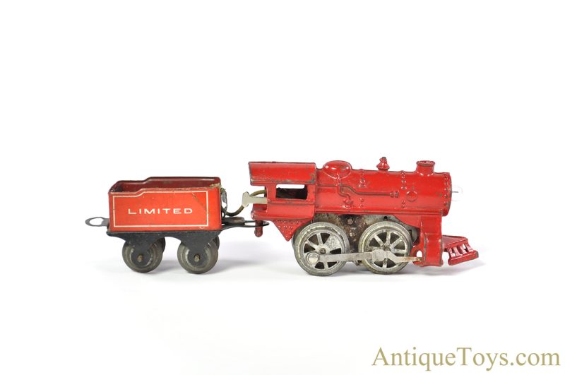 American Flyer Lines Pre-War Cast Iron Windup #37 "Empire Express" O-Gauge Locomotive and Tender <FONT COLOR="ff000 ">*SOLD*</font>