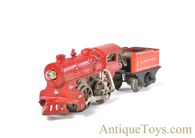 American Flyer Lines Pre-War Cast Iron Windup #37 "Empire Express" O-Gauge Locomotive and Tender <FONT COLOR="ff000 ">*SOLD*</font> - Image 5