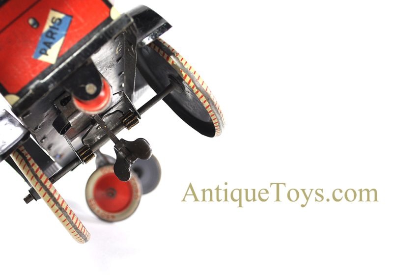 ESSDEE/Johann Distler (J.D.N.) Tin Lithographed Windup "Crazy Car" German Toy <FONT COLOR="ff000 ">*SOLD*</font> - Image 7