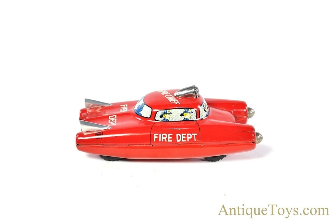 Linemar Marx Tin Lithographed Windup Hydrogen Powered Service