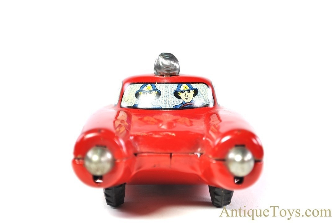 Linemar Marx Tin Lithographed Windup Hydrogen Powered Service