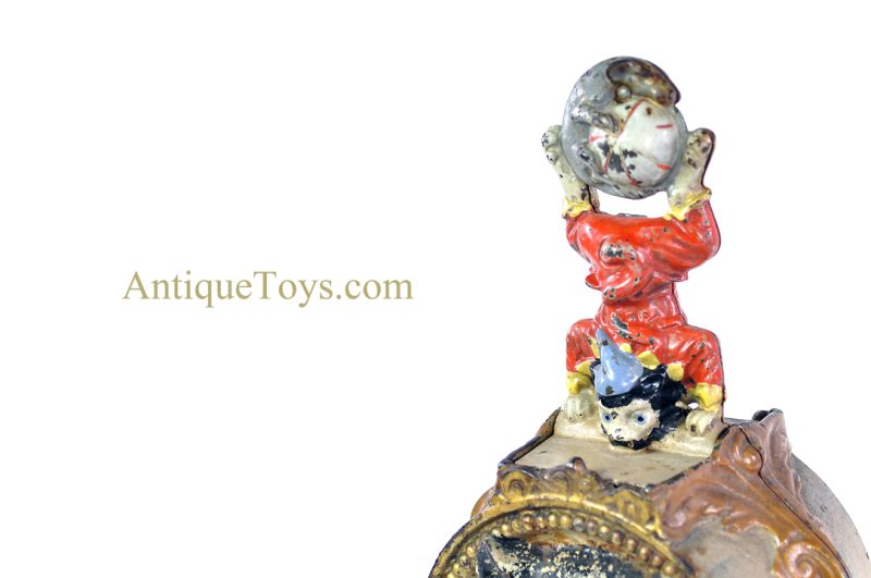 J.E. Stevens Co. Cast Iron No. 324 “Cat and Mouse Bank” Mechanical Bank <FONT COLOR="ff000 ">*SOLD*</font> - Image 12