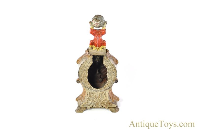 J.E. Stevens Co. Cast Iron No. 324 “Cat and Mouse Bank” Mechanical Bank <FONT COLOR="ff000 ">*SOLD*</font> - Image 5