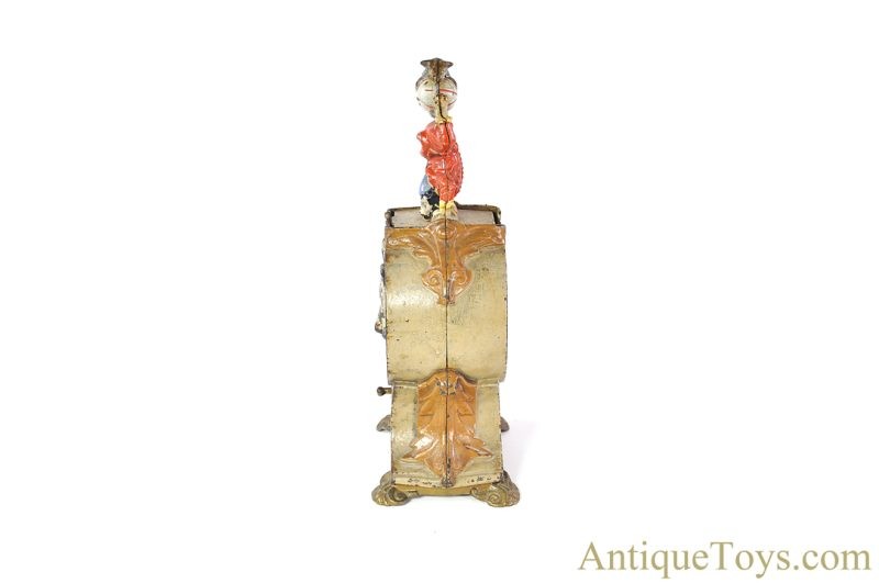 J.E. Stevens Co. Cast Iron No. 324 “Cat and Mouse Bank” Mechanical Bank <FONT COLOR="ff000 ">*SOLD*</font> - Image 9