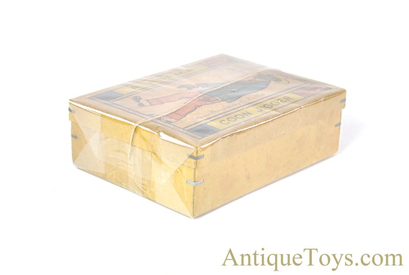 Strauss & Lehmann Tin Lithographed & Hand Painted Windup “Oh My! Alabama Coon Jigger” Black Americana Toy with Box <FONT COLOR="ff000 ">*SOLD*</font> - Image 9