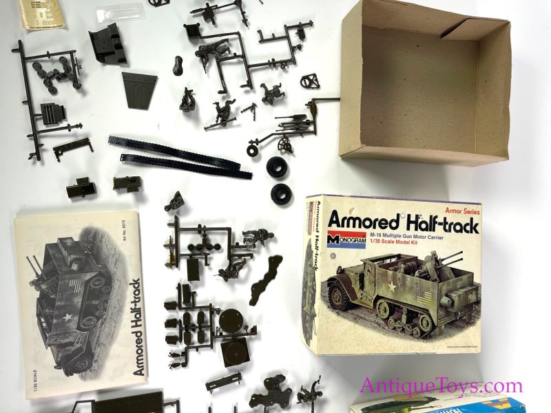 Vintage Tank and Half Track Model Kits <FONT COLOR="ff000 ">*SOLD*</font> - Image 6
