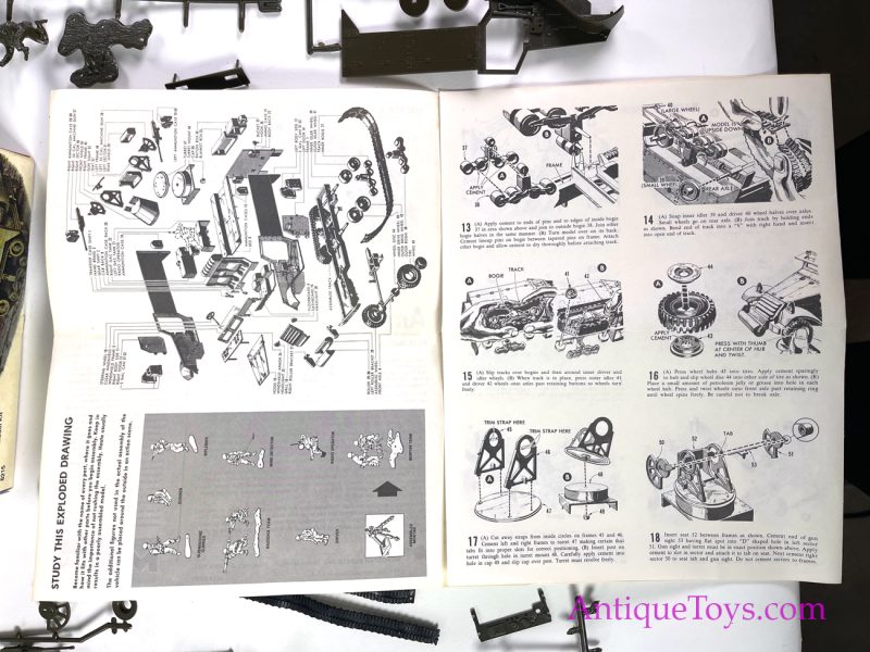 Vintage Tank and Half Track Model Kits <FONT COLOR="ff000 ">*SOLD*</font> - Image 5