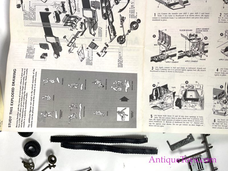 Vintage Tank and Half Track Model Kits <FONT COLOR="ff000 ">*SOLD*</font> - Image 3
